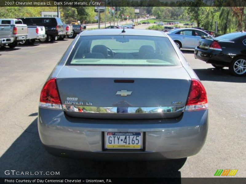 Dark Silver Metallic / Gray 2007 Chevrolet Impala LS