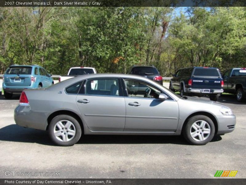 Dark Silver Metallic / Gray 2007 Chevrolet Impala LS