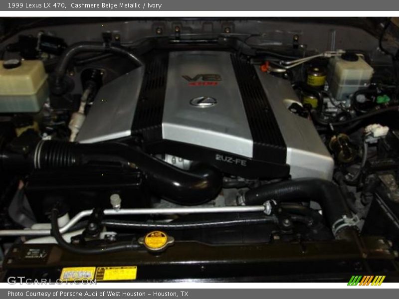 Cashmere Beige Metallic / Ivory 1999 Lexus LX 470