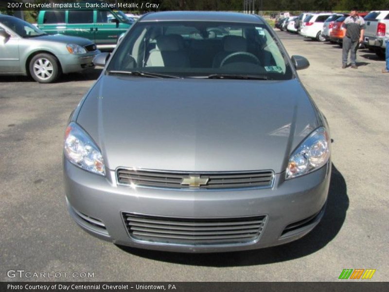 Dark Silver Metallic / Gray 2007 Chevrolet Impala LS