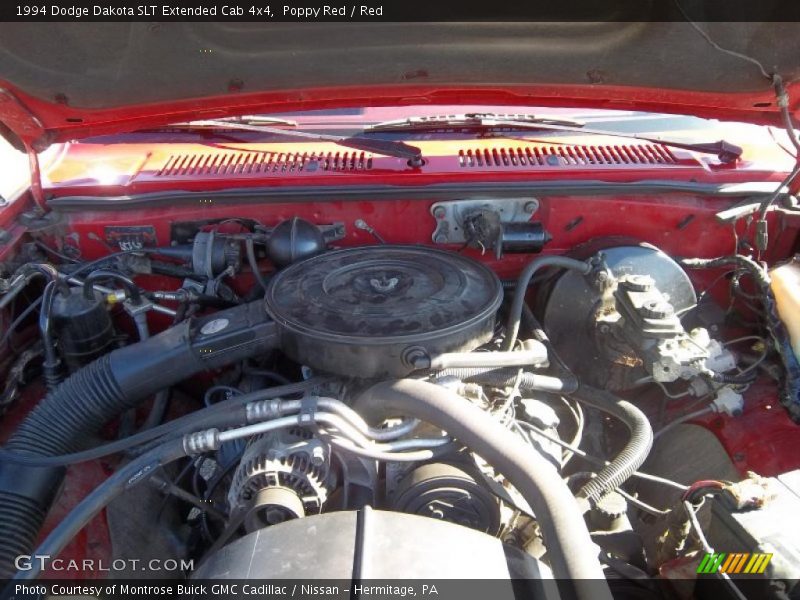  1994 Dakota SLT Extended Cab 4x4 Engine - 5.2 Liter OHV 16-Valve V8
