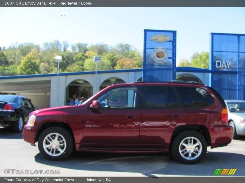 Red Jewel / Ebony 2007 GMC Envoy Denali 4x4
