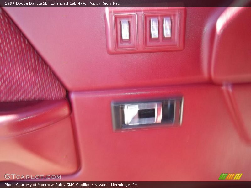 Poppy Red / Red 1994 Dodge Dakota SLT Extended Cab 4x4