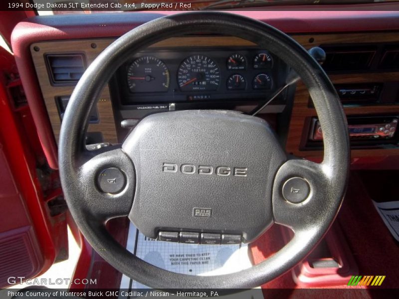  1994 Dakota SLT Extended Cab 4x4 Steering Wheel