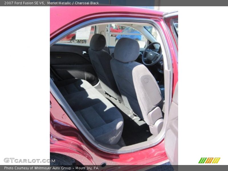 Merlot Metallic / Charcoal Black 2007 Ford Fusion SE V6