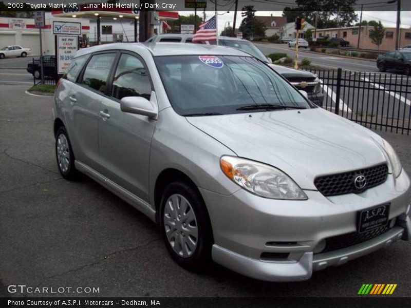 Lunar Mist Metallic / Dark Gray 2003 Toyota Matrix XR