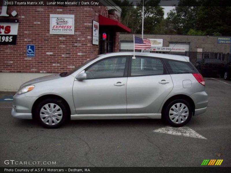 Lunar Mist Metallic / Dark Gray 2003 Toyota Matrix XR