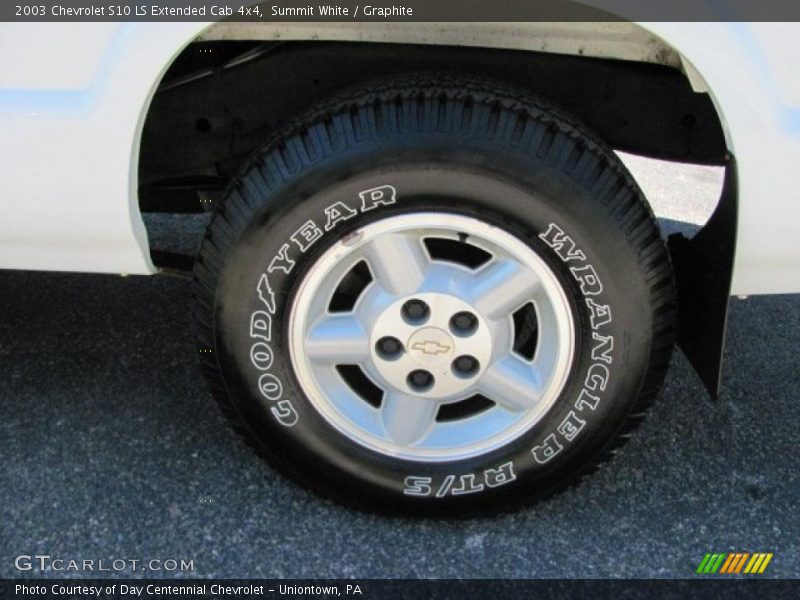  2003 S10 LS Extended Cab 4x4 Wheel