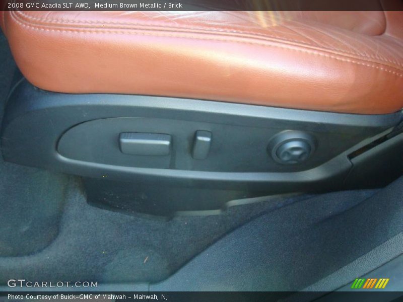 Medium Brown Metallic / Brick 2008 GMC Acadia SLT AWD