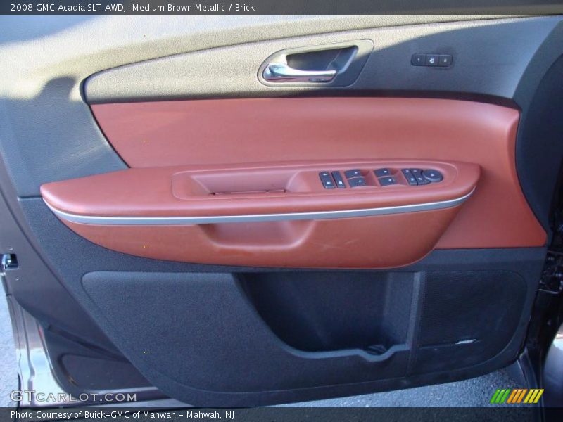 Medium Brown Metallic / Brick 2008 GMC Acadia SLT AWD