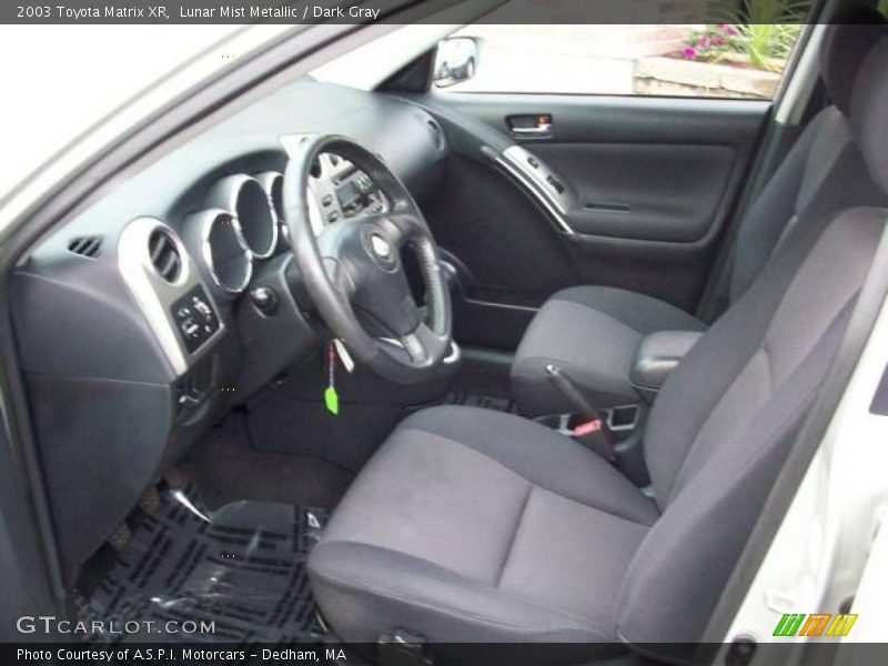 Lunar Mist Metallic / Dark Gray 2003 Toyota Matrix XR