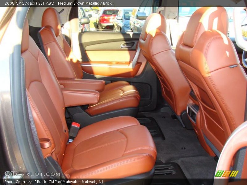 Medium Brown Metallic / Brick 2008 GMC Acadia SLT AWD
