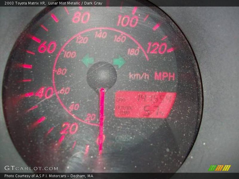 Lunar Mist Metallic / Dark Gray 2003 Toyota Matrix XR