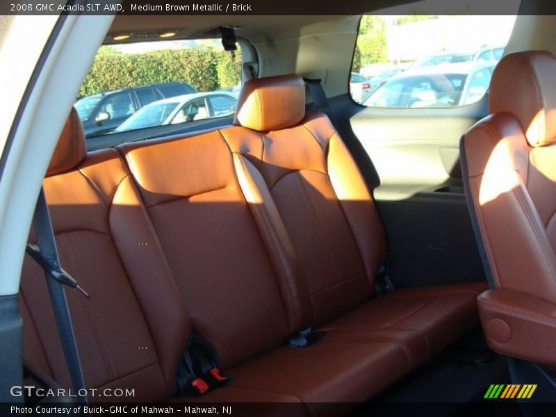Medium Brown Metallic / Brick 2008 GMC Acadia SLT AWD