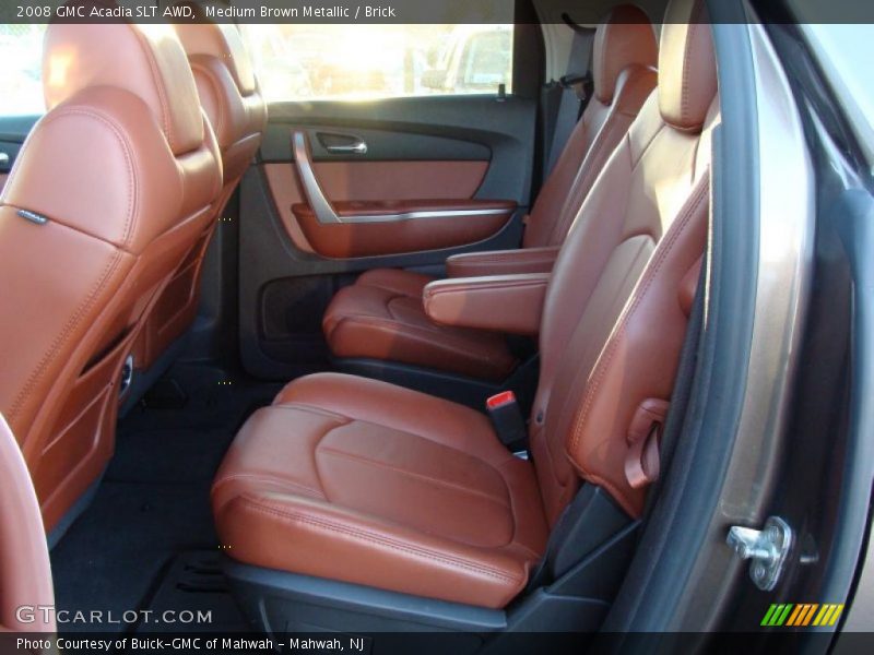 Medium Brown Metallic / Brick 2008 GMC Acadia SLT AWD