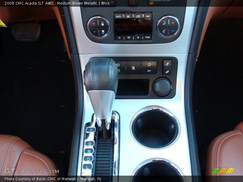 Medium Brown Metallic / Brick 2008 GMC Acadia SLT AWD