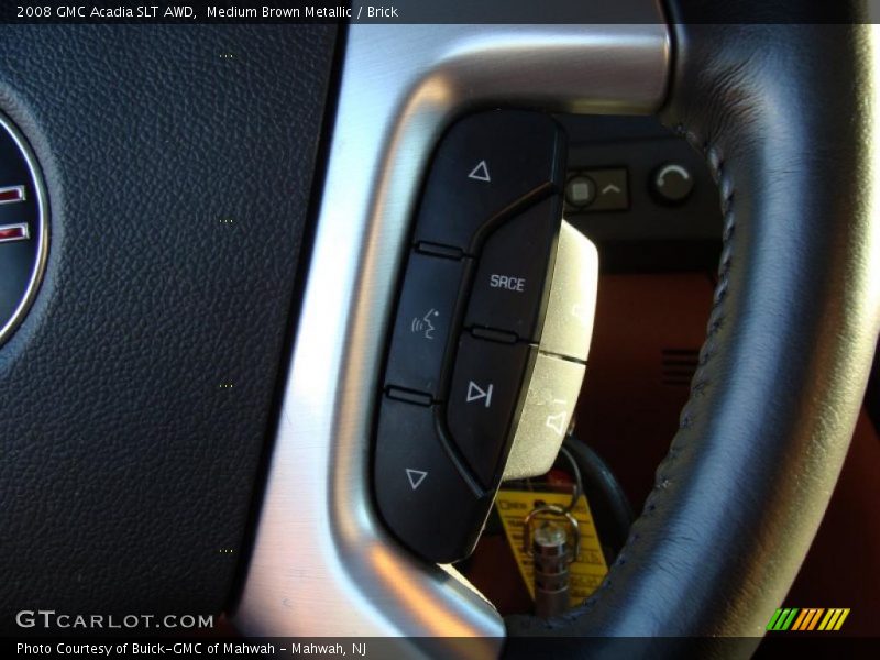 Medium Brown Metallic / Brick 2008 GMC Acadia SLT AWD