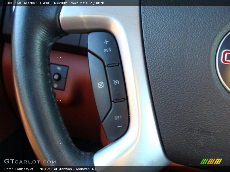 Medium Brown Metallic / Brick 2008 GMC Acadia SLT AWD