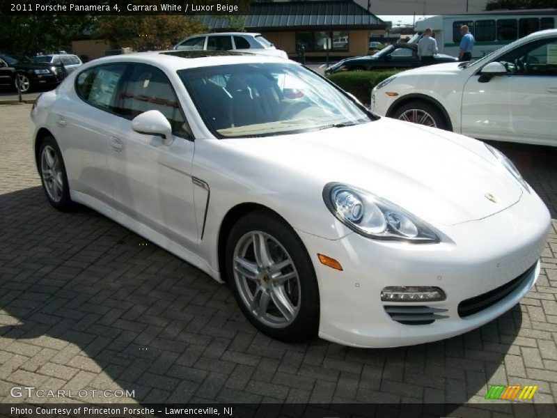  2011 Panamera 4 Carrara White