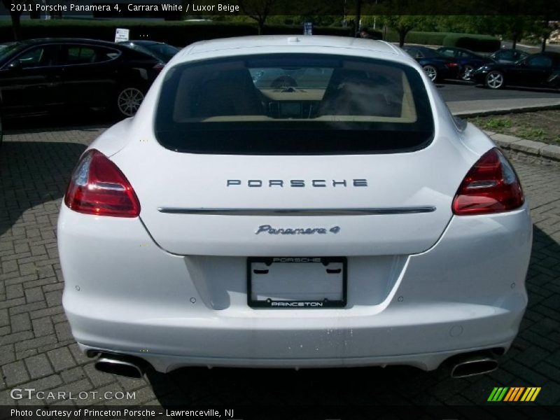  2011 Panamera 4 Carrara White