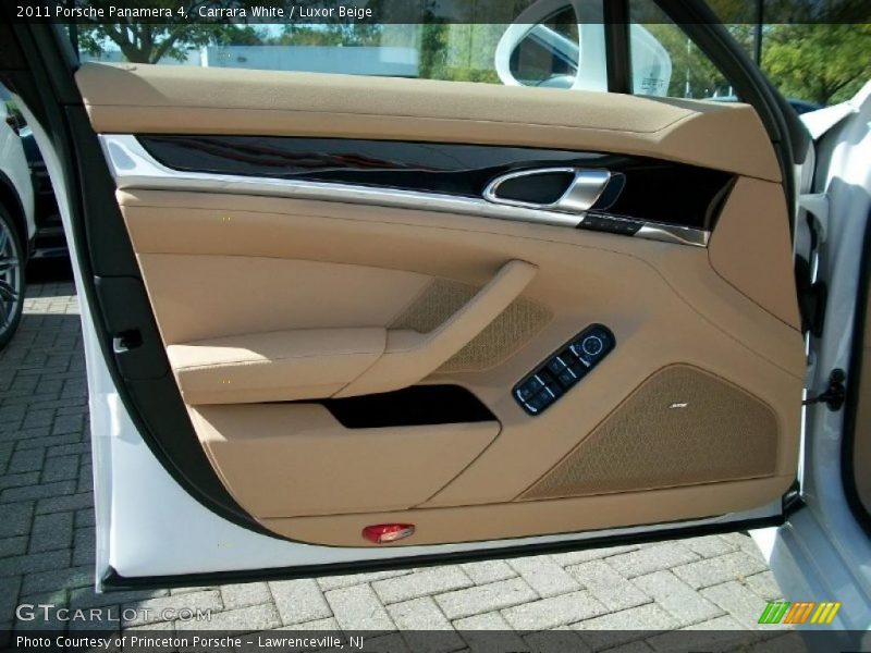  2011 Panamera 4 Luxor Beige Interior