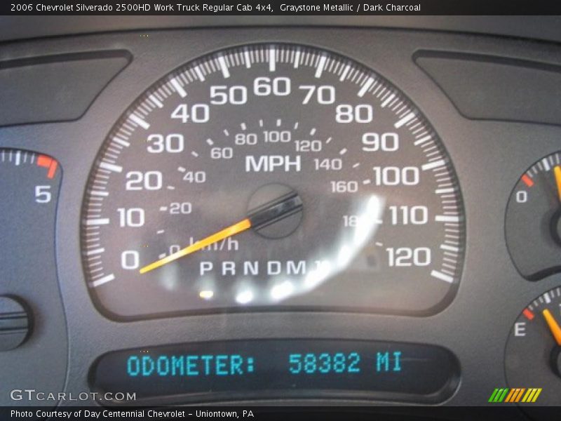 Graystone Metallic / Dark Charcoal 2006 Chevrolet Silverado 2500HD Work Truck Regular Cab 4x4