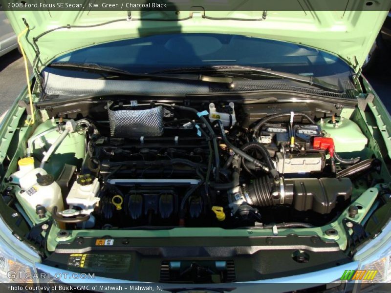 Kiwi Green / Charcoal Black 2008 Ford Focus SE Sedan