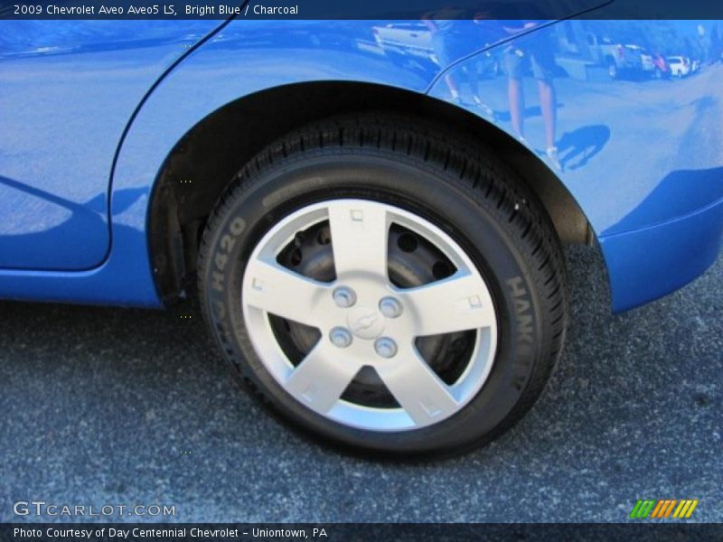 Bright Blue / Charcoal 2009 Chevrolet Aveo Aveo5 LS
