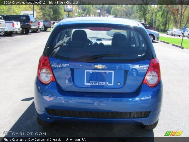 Bright Blue / Charcoal 2009 Chevrolet Aveo Aveo5 LS