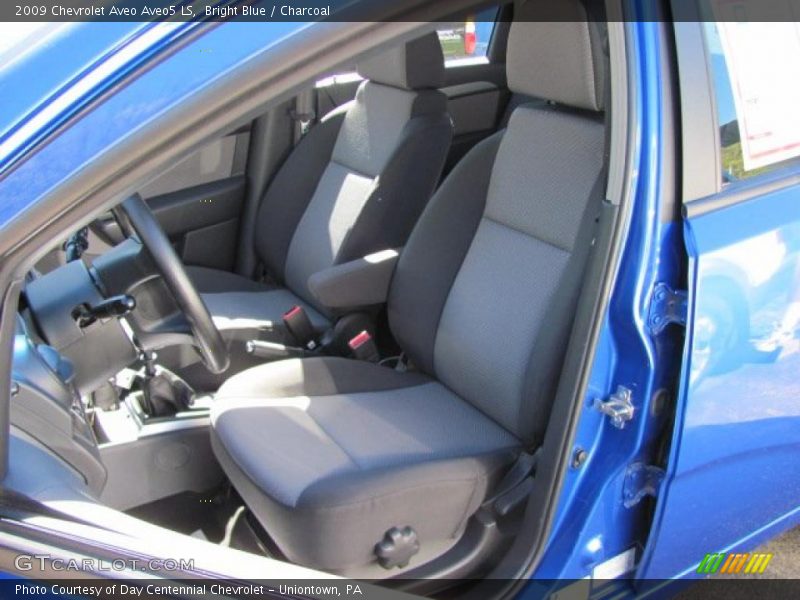 Bright Blue / Charcoal 2009 Chevrolet Aveo Aveo5 LS