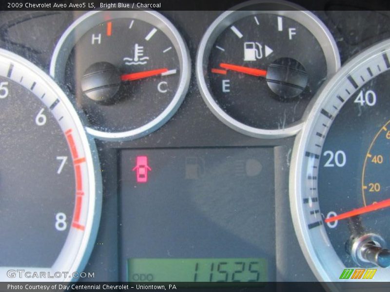 Bright Blue / Charcoal 2009 Chevrolet Aveo Aveo5 LS
