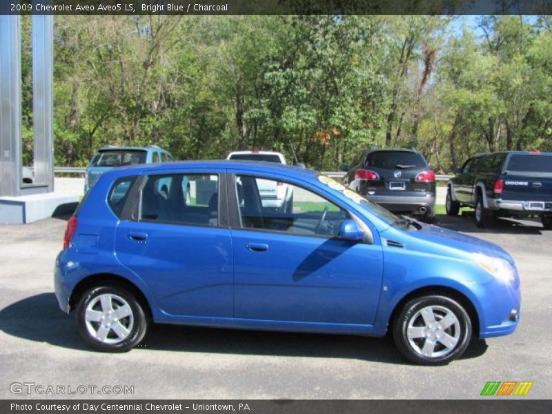 Bright Blue / Charcoal 2009 Chevrolet Aveo Aveo5 LS