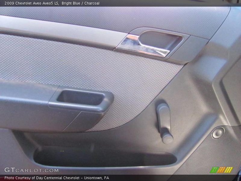 Bright Blue / Charcoal 2009 Chevrolet Aveo Aveo5 LS
