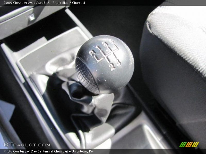 Bright Blue / Charcoal 2009 Chevrolet Aveo Aveo5 LS