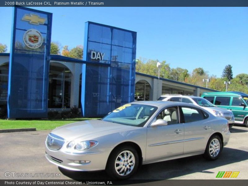 Platinum Metallic / Titanium 2008 Buick LaCrosse CXL