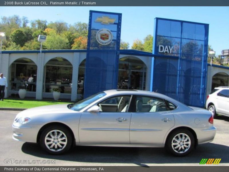 Platinum Metallic / Titanium 2008 Buick LaCrosse CXL