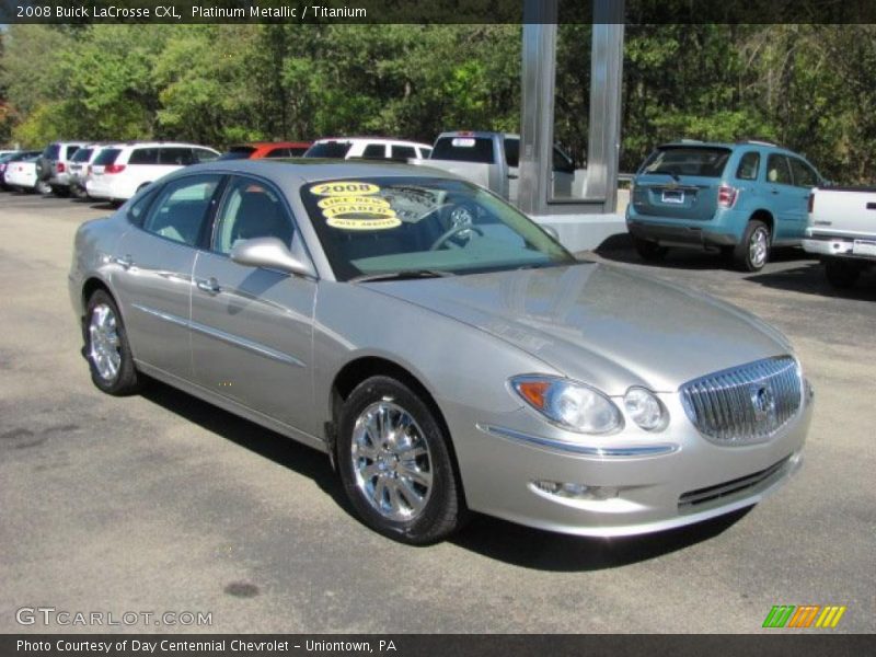 Platinum Metallic / Titanium 2008 Buick LaCrosse CXL