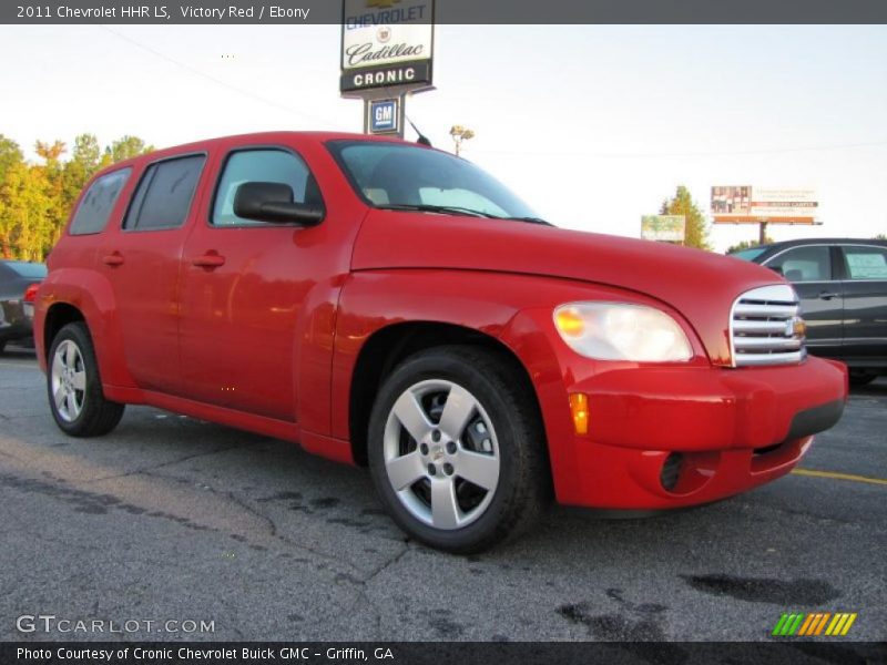 Victory Red / Ebony 2011 Chevrolet HHR LS