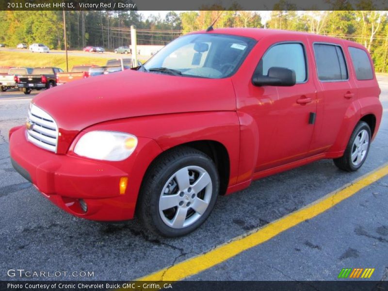 Victory Red / Ebony 2011 Chevrolet HHR LS