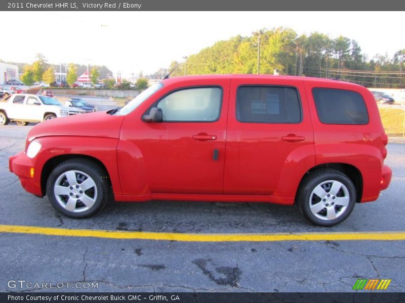 Victory Red / Ebony 2011 Chevrolet HHR LS