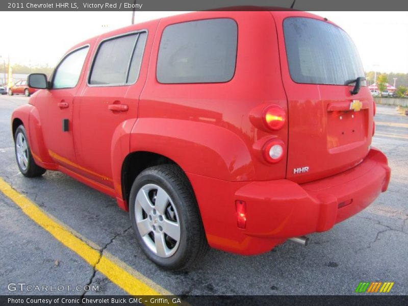 Victory Red / Ebony 2011 Chevrolet HHR LS