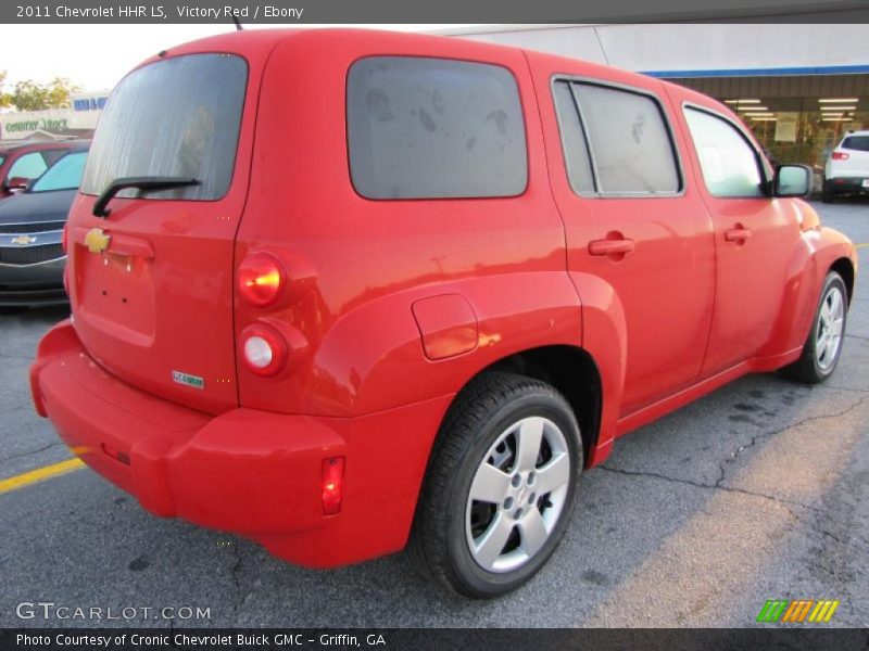 Victory Red / Ebony 2011 Chevrolet HHR LS