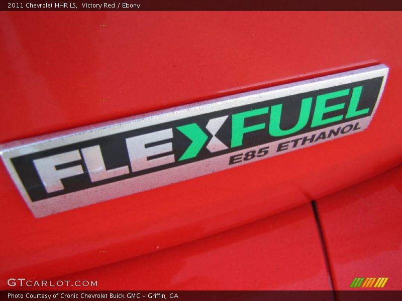 Victory Red / Ebony 2011 Chevrolet HHR LS