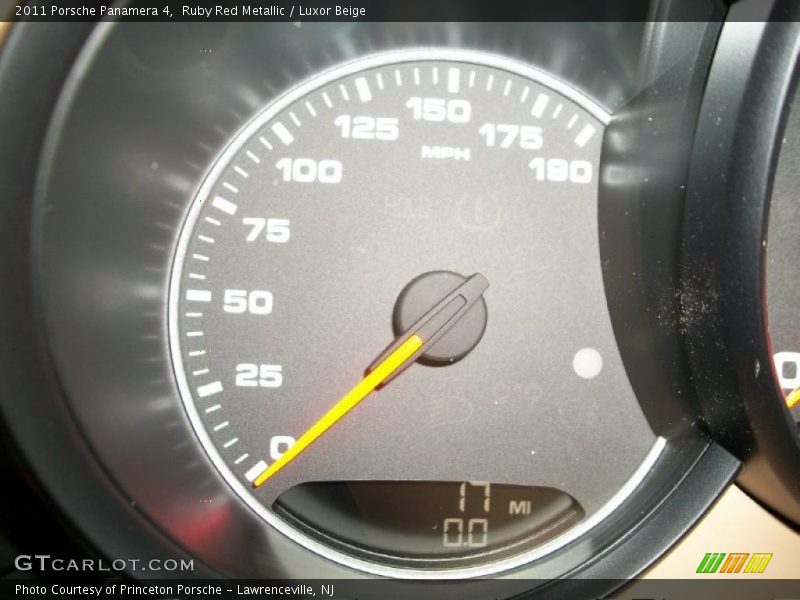 Ruby Red Metallic / Luxor Beige 2011 Porsche Panamera 4