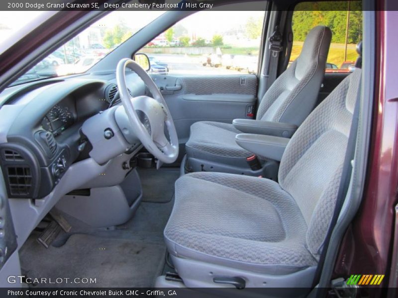 2000 Grand Caravan SE Mist Gray Interior