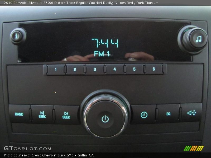 Victory Red / Dark Titanium 2010 Chevrolet Silverado 3500HD Work Truck Regular Cab 4x4 Dually