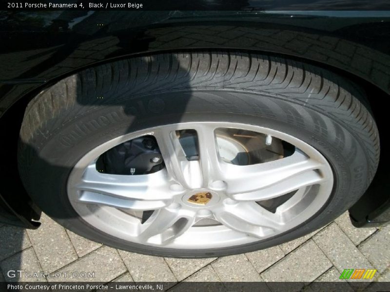 Black / Luxor Beige 2011 Porsche Panamera 4