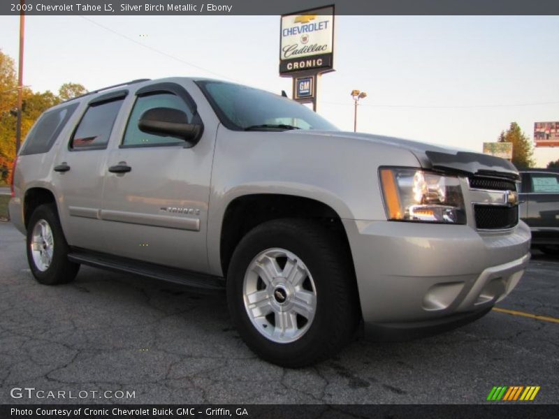 Silver Birch Metallic / Ebony 2009 Chevrolet Tahoe LS
