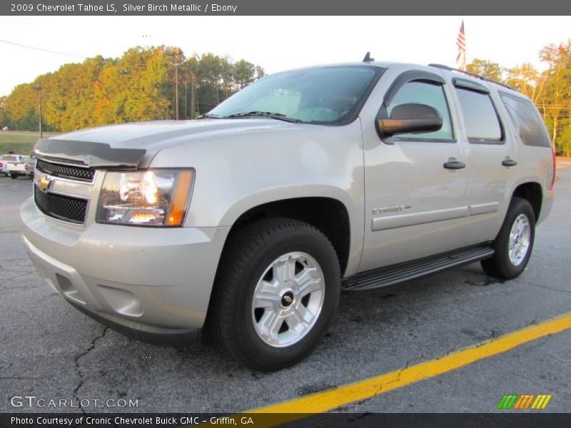 Silver Birch Metallic / Ebony 2009 Chevrolet Tahoe LS