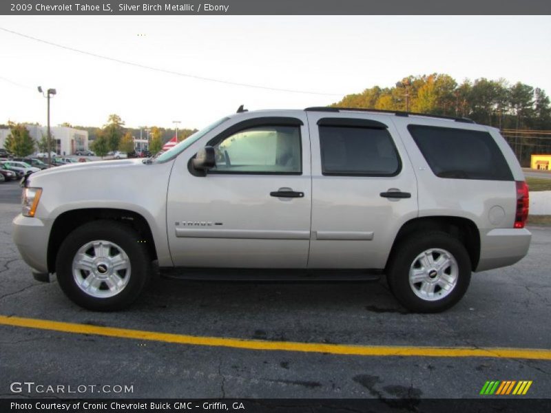 Silver Birch Metallic / Ebony 2009 Chevrolet Tahoe LS